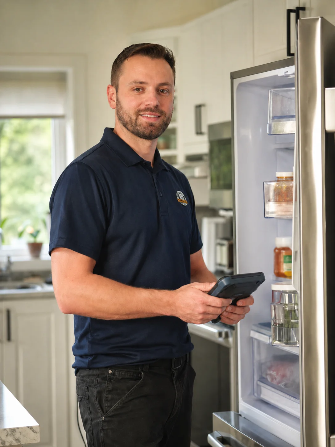 Professional Regina appliance repair technician at work